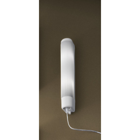 Мебельный светильник Eglo Bari 1 94987, 2xE14x25W, белый, пластик, стекло - миниатюра 4