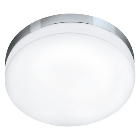 Потолочный светодиодный светильник Eglo LED Lora 95001, IP54, LED 16W 3000K 1500lm, хром, белый, металл, стекло