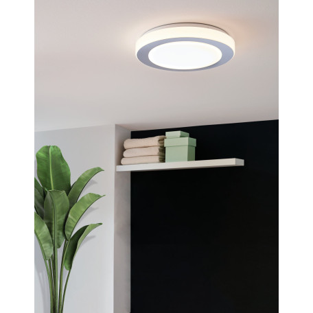 Потолочный светодиодный светильник Eglo LED Carpi 95283, IP44, LED 16W 3000K 1500lm, пластик - миниатюра 3