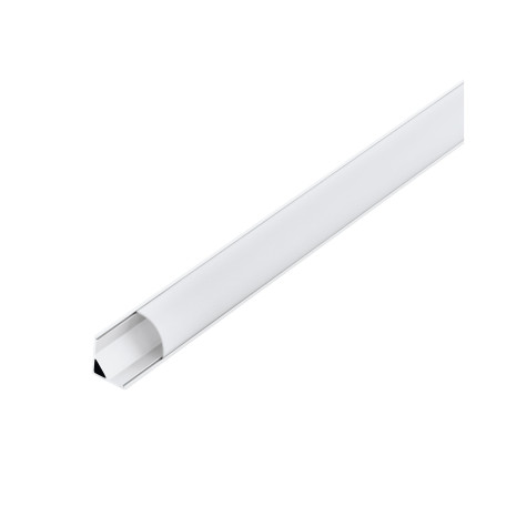 Угловой профиль для светодиодной ленты с рассеивателем Eglo Corner Profile 1 98945, белый, металл, пластик