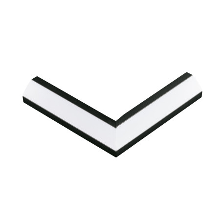 Угловой профиль для светодиодной ленты с рассеивателем Eglo Corner Profile 2 98966, черный, белый, металл, пластик