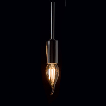 Филаментная светодиодная лампа Ideal Lux LAMPADINA VINTAGE E14 4W COLPO DI VENTO 151663 свеча на ветру E14 4W, 2200K (теплый) 240V - миниатюра 2