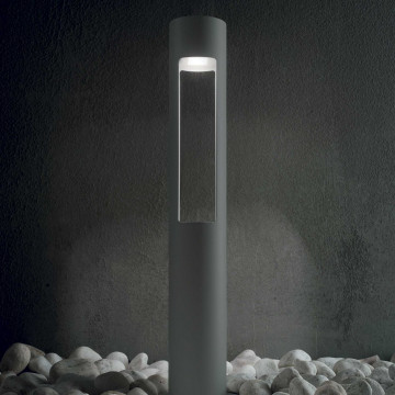 Садово-парковый светильник Ideal Lux ACQUA PT1 ANTRACITE 135205, IP44, 1xG9x15W, темно-серый, металл, стекло - миниатюра 2