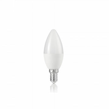 Светодиодная лампа Ideal Lux LAMPADINA POWER E14 7W OLIVA 3000K 151748 свеча E14 7W (теплый) 240V - миниатюра 1
