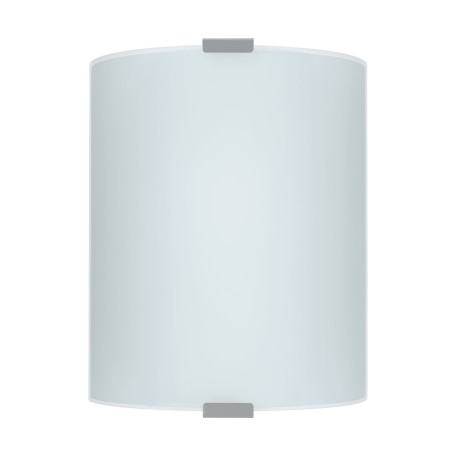 Настенный светильник Eglo Grafik 84028, 1xE27x60W, серебро, белый, металл, стекло - миниатюра 1