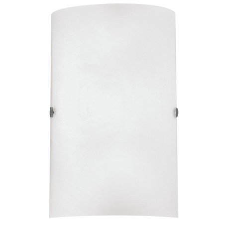 Настенный светильник Eglo Troy 3 85979, 1xE14x60W, никель, белый, металл, стекло