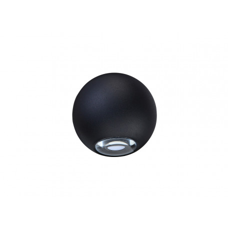 Настенный светодиодный светильник Donolux Lumin DL18442/12 Black R Dim, IP54, LED 6W 3000K 288lm - миниатюра 2