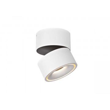 Потолочный светодиодный светильник с регулировкой направления света Donolux Marta DL18617/01WW-R White DIM, LED 9,3W 3000K 870lm - миниатюра 1