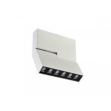 Светодиодный светильник Donolux Eye Turn DL18786/06M White, LED 6W 3000K 420lm, белый, черно-белый