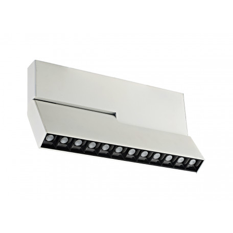 Светодиодный светильник Donolux Eye Turn DL18786/12M White, LED 12W 3000K 800lm, белый, черно-белый
