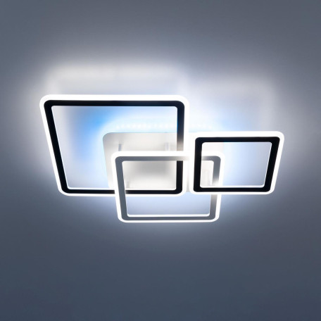 Потолочная светодиодная люстра с пультом ДУ Citilux Тринити CL238231E, LED 70W 3000-5500K + RGB 5400lm - миниатюра 13