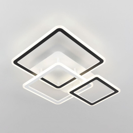 Потолочная светодиодная люстра с пультом ДУ Citilux Тринити CL238231E, LED 70W 3000-5500K + RGB 5400lm - миниатюра 6