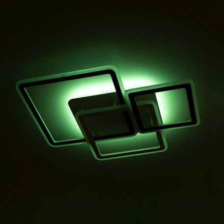 Потолочная светодиодная люстра с пультом ДУ Citilux Тринити CL238231E, LED 70W 3000-5500K + RGB 5400lm - миниатюра 7