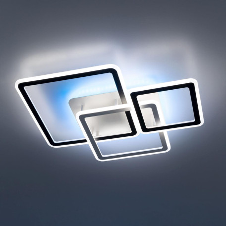 Потолочная светодиодная люстра с пультом ДУ Citilux Тринити CL238231E, LED 70W 3000-5500K + RGB 5400lm - миниатюра 8