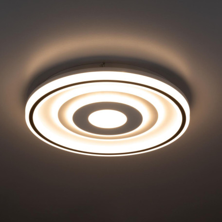 Потолочная светодиодная люстра с пультом ДУ Citilux Квест CL739190E, LED 80W 3000-5500K + RGB 7200lm - миниатюра 3