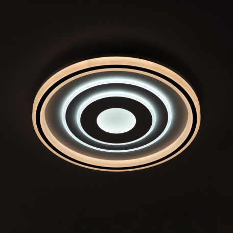 Потолочная светодиодная люстра с пультом ДУ Citilux Квест CL739190E, LED 80W 3000-5500K + RGB 7200lm - миниатюра 8