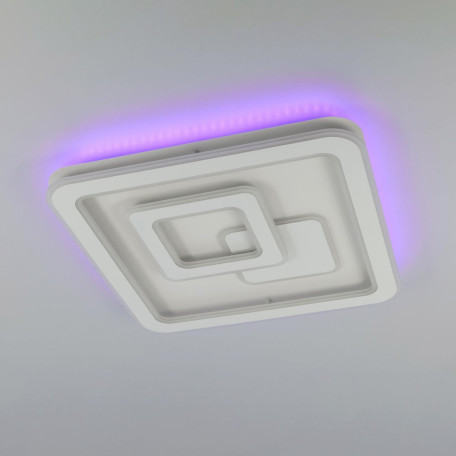 Потолочная светодиодная люстра с пультом ДУ Citilux Квест CL739B150E, LED 130W 3000-5500K + RGB 10500lm - миниатюра 8