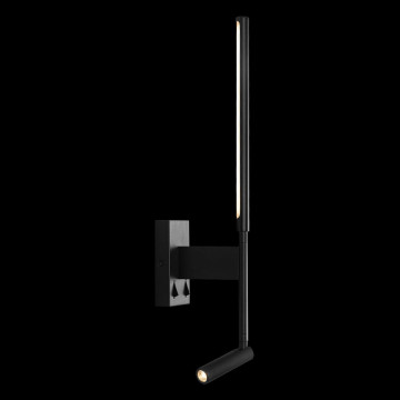 Настенный светодиодный светильник с регулировкой направления света Loft It Stick 10012/6+3BK, LED 9W 3200K 466lm - миниатюра 4