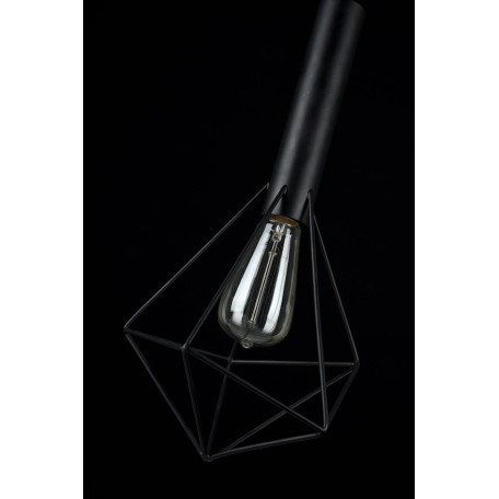 Подвесной светильник Maytoni Spider T021-01-B, 1xE27x60W, черный, металл - фото 5