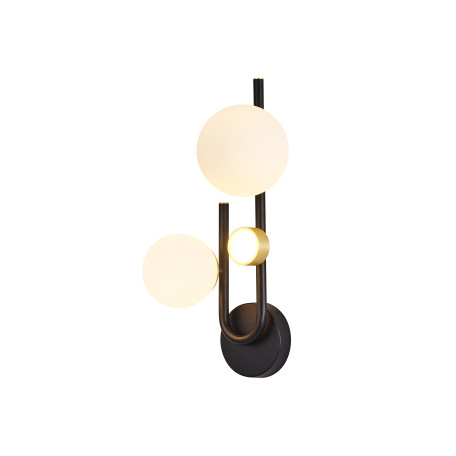Настенный светильник Favourite Soffiato 3048-2W, 2xG9x28W + LED 3W 3000K 330lm CRIв зависимости от используемых лампочек