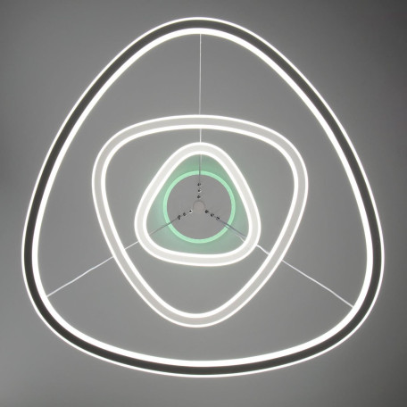 Подвесная светодиодная люстра с пультом ДУ Citilux Неон Смарт CL731A330E, LED 140W 3000-5500K + RGB 7500lm - миниатюра 26