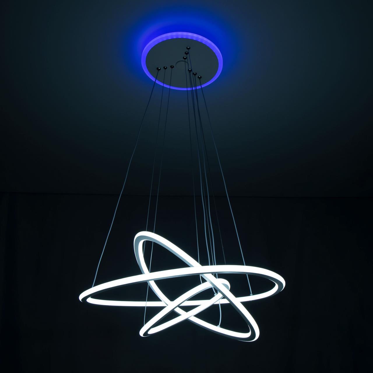Подвесная светодиодная люстра Citilux Неон Смарт CL731A330E, LED 140W 3000-5500K 7500lm - фото 5