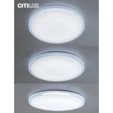 Потолочный светодиодный светильник с пультом ДУ Citilux Альпина Смарт CL718A100G, LED 115W 3000-5500K + RGB 10300lm - миниатюра 34