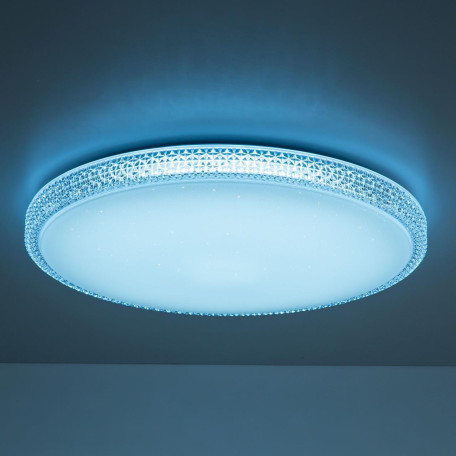 Потолочный светодиодный светильник с пультом ДУ Citilux Альпина Смарт CL718A100G, LED 115W 3000-5500K + RGB 10300lm - миниатюра 4