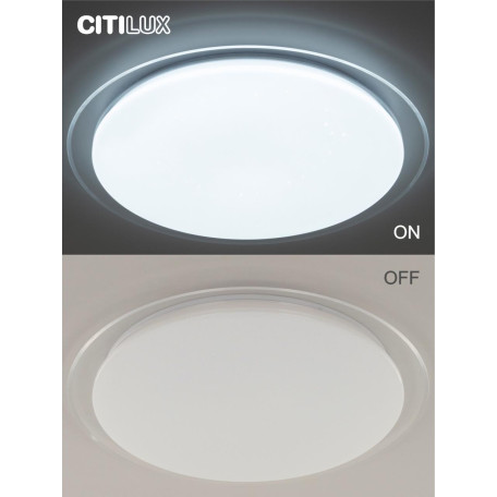 Потолочный светодиодный светильник с пультом ДУ Citilux Спутник CL734900G, LED 90W 3000-5500K + RGB 7700lm - миниатюра 15