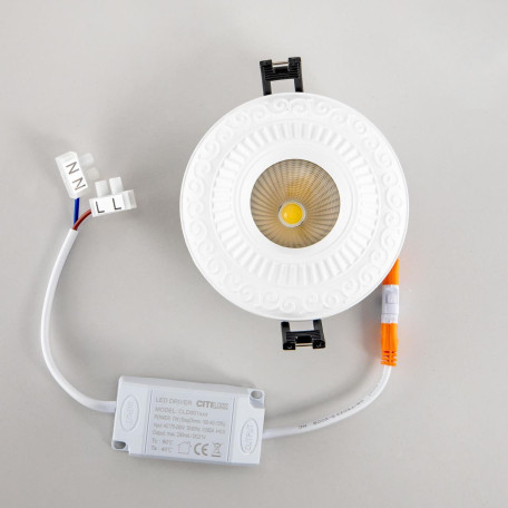 Встраиваемый светодиодный светильник Citilux Боска CLD041NW0, LED 7W 3500K 550lm - миниатюра 17