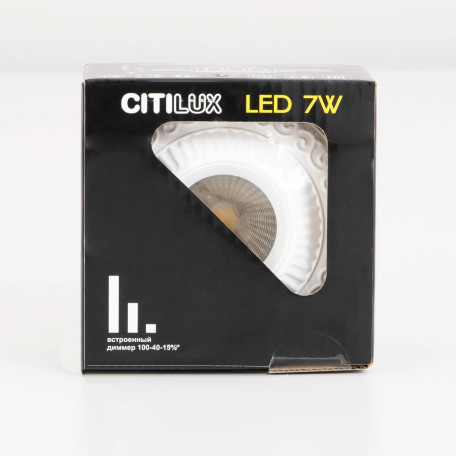 Встраиваемый светодиодный светильник Citilux Боска CLD041NW0, LED 7W 3500K 550lm - миниатюра 20