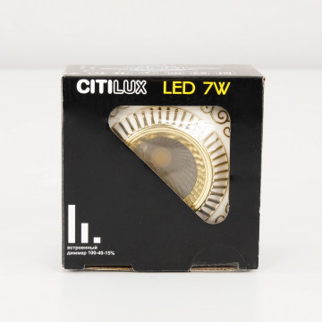 Встраиваемый светодиодный светильник Citilux Боска CLD041NW2, LED 7W 3500K 550lm - миниатюра 18