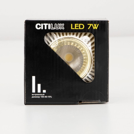 Встраиваемый светодиодный светильник Citilux Дзета CLD042NW2, LED 7W 3500K 550lm - миниатюра 22
