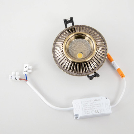 Встраиваемый светодиодный светильник Citilux Дзета CLD042NW3, LED 7W 3500K 550lm - миниатюра 13