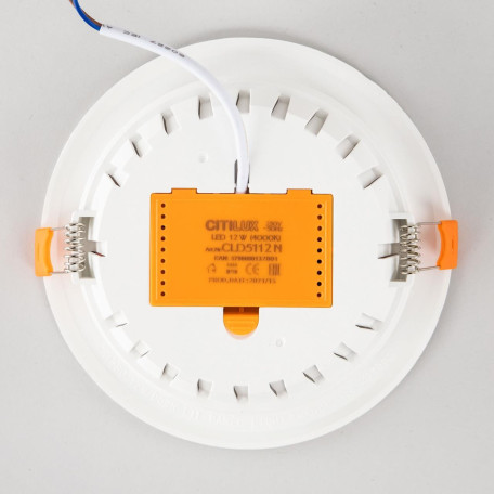 Встраиваемый светодиодный светильник Citilux Кинто CLD5112N, LED 12W 4000K 950lm - миниатюра 6