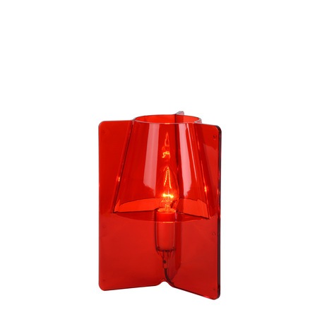 Настольная лампа Lucide Tripli 71550/01/32, 1xE14x11W, красный, пластик - миниатюра 1