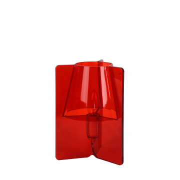 Настольная лампа Lucide Tripli 71550/01/32, 1xE14x11W, красный, пластик - миниатюра 2