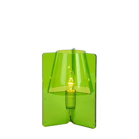 Настольная лампа Lucide Tripli 71550/01/85, 1xE14x11W, зеленый, пластик - миниатюра 1