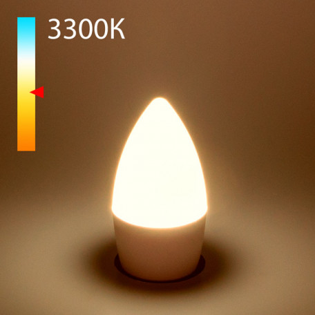 Светодиодная лампа Elektrostandard свеча BLE2711 a048352 E27 8W, 3300K CRI>80 - миниатюра 1