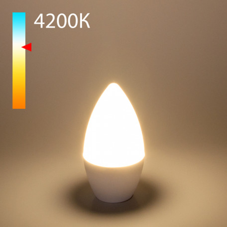 Светодиодная лампа Elektrostandard свеча BLE1403 a048727 E14 8W, 4200K (холодный) CRI>80