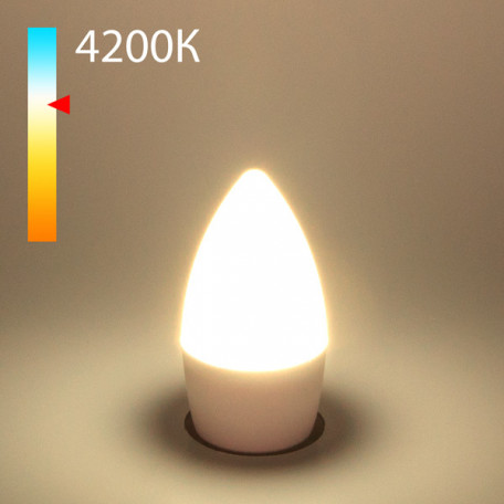 Светодиодная лампа Elektrostandard свеча BLE2716 a048383 E27 8W, 4200K (холодный) CRI>80 - миниатюра 1