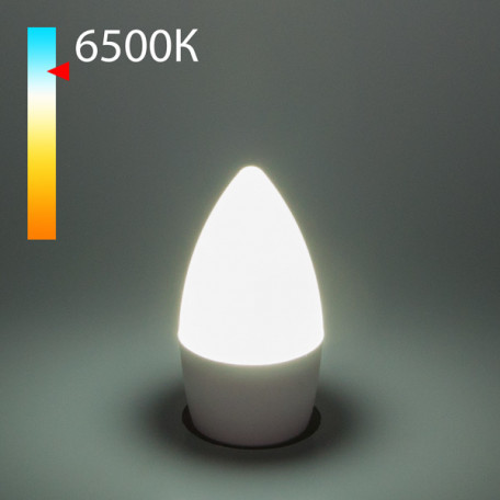 Светодиодная лампа Elektrostandard свеча BLE2724 a048594 E27 8W, 6500K (холодный) CRI>80 - миниатюра 1
