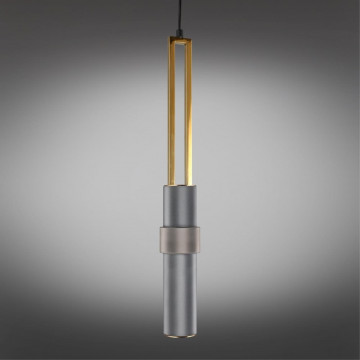 Светильник Omnilux Grosio OML-84506-05, 1xGU10x5W, черный с золотом, золото с черным, темно-серый, металл - миниатюра 2