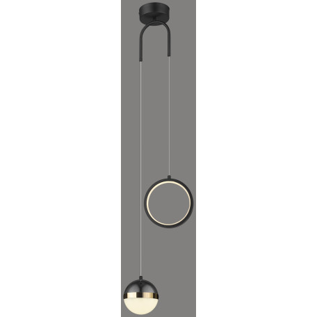 Подвесной светодиодный светильник Velante 431-306-02, LED 18W 4000K - миниатюра 1