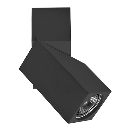 Светильник с регулировкой направления света Lightstar Illumo 051057, 1xGU10x50W, черный, металл