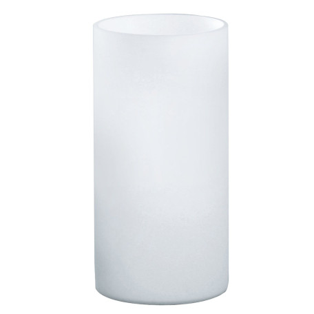 Настольная лампа Eglo Geo 81827, 1xE14x60W, белый, стекло