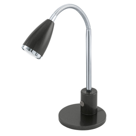 Настольная лампа Eglo Fox 92873, 1xGU10x3W, серый, металл