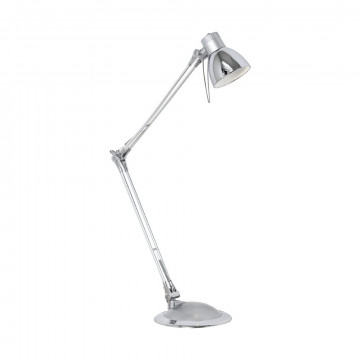 Настольная лампа Eglo Plano LED 95829, 1xGU10x3,3W, хром, металл