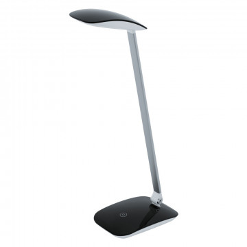 Настольная светодиодная лампа Eglo Cajero 95696, LED 4,5W 4000K 550lm CRI>80, черный, пластик