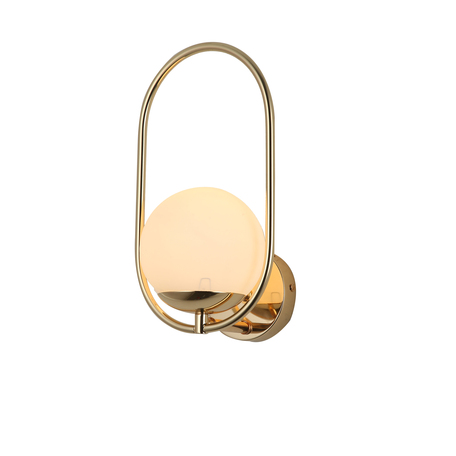 Настенный светильник Favourite F-Promo Mars 2913-1W, 1xE27x60W, золотой, белый